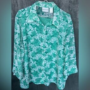 Alfred Dunner blouse. Size 18